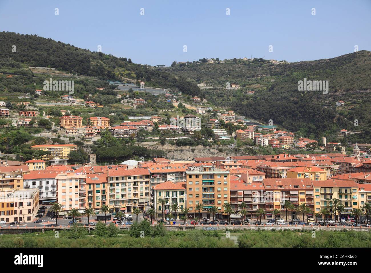 Ventimiglia, Liguria, Provincia di Imperia, Italia, Europa Foto Stock