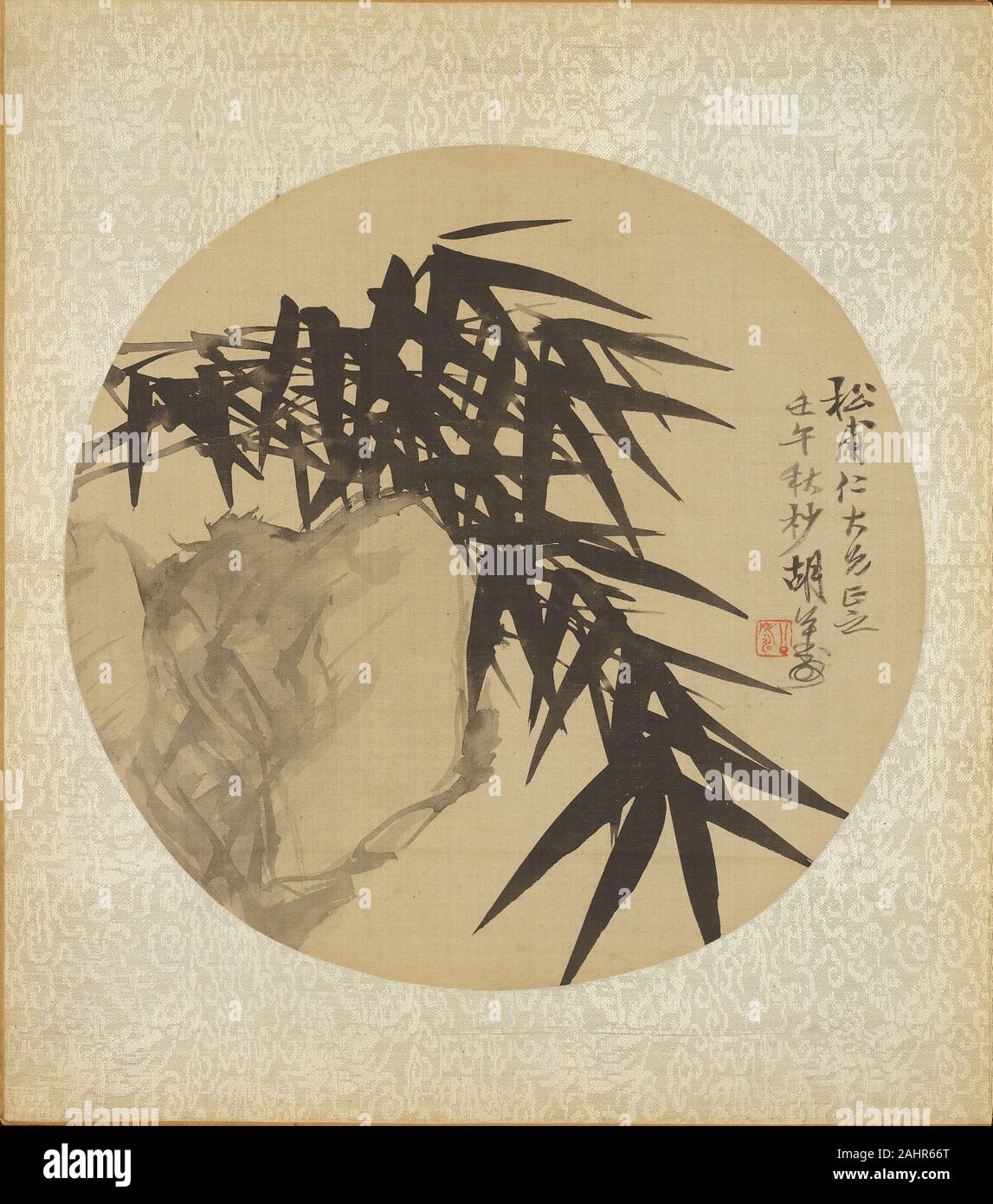 Hu Gongshou. Uno dei sedici Album foglie. 1882. Cina. L'inchiostro su seta Foto Stock