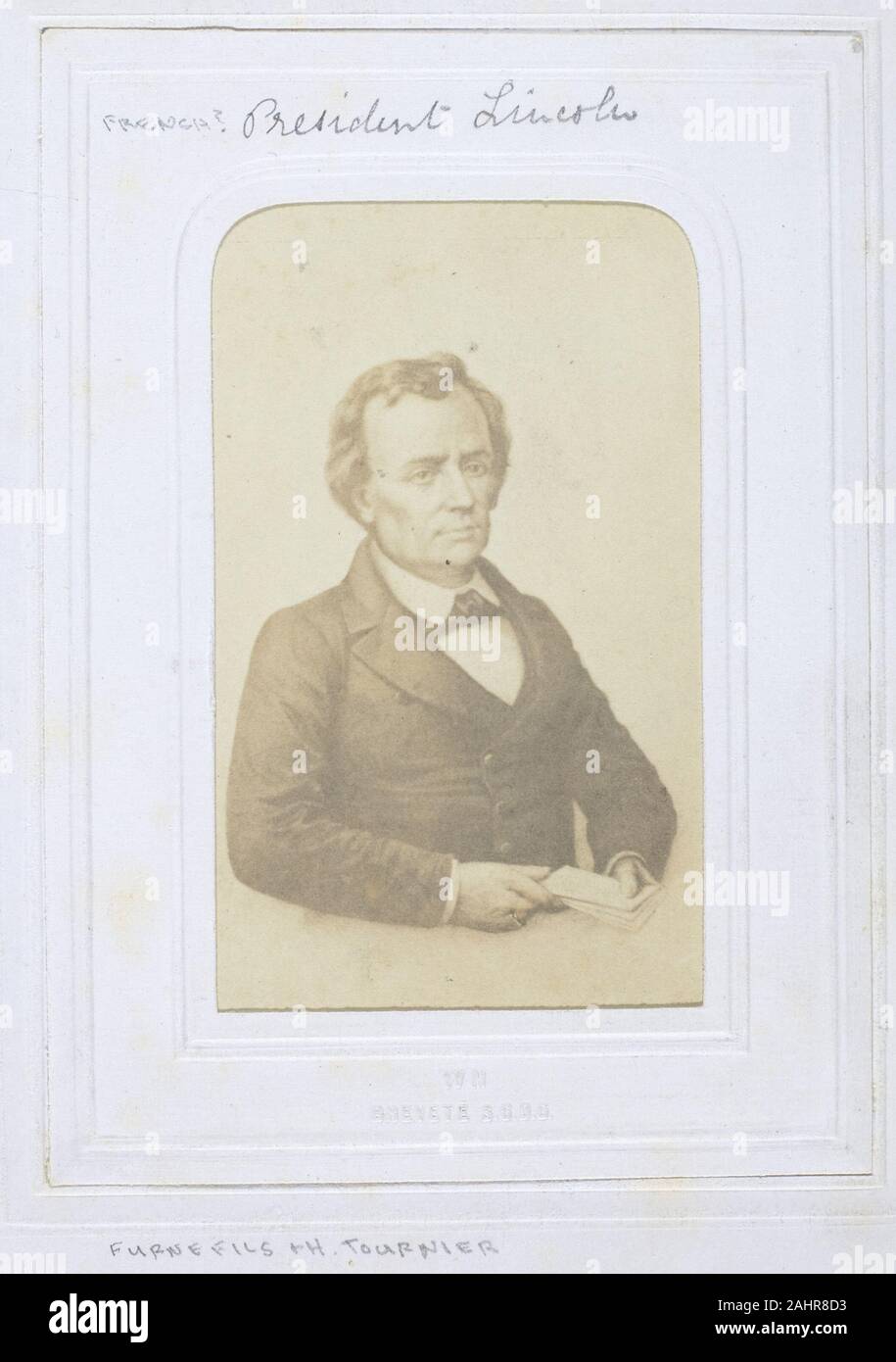 Furne Fils & H. Tournier. Untitled. 1860-1869. La Francia. Albume stampare Foto Stock