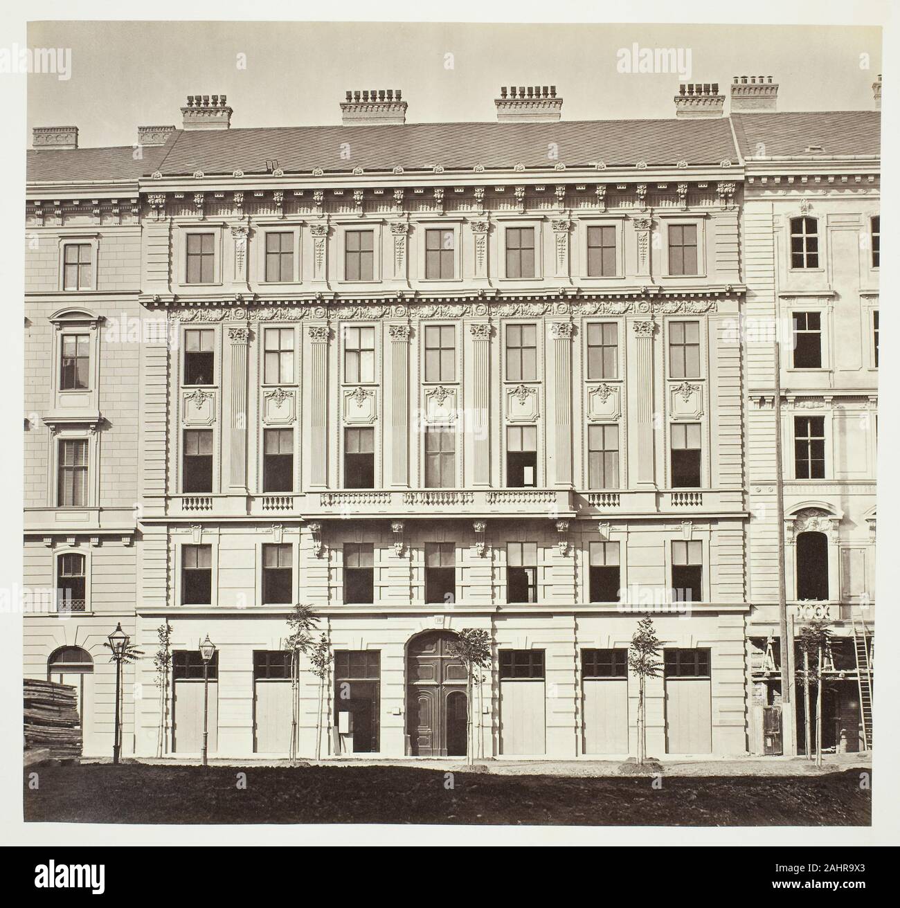 Anonimo. Kolowrat-Ring n. 10, Wohnhaus der Frau C. Hoffmann. 1860-1869. Austria. Albume stampare Foto Stock