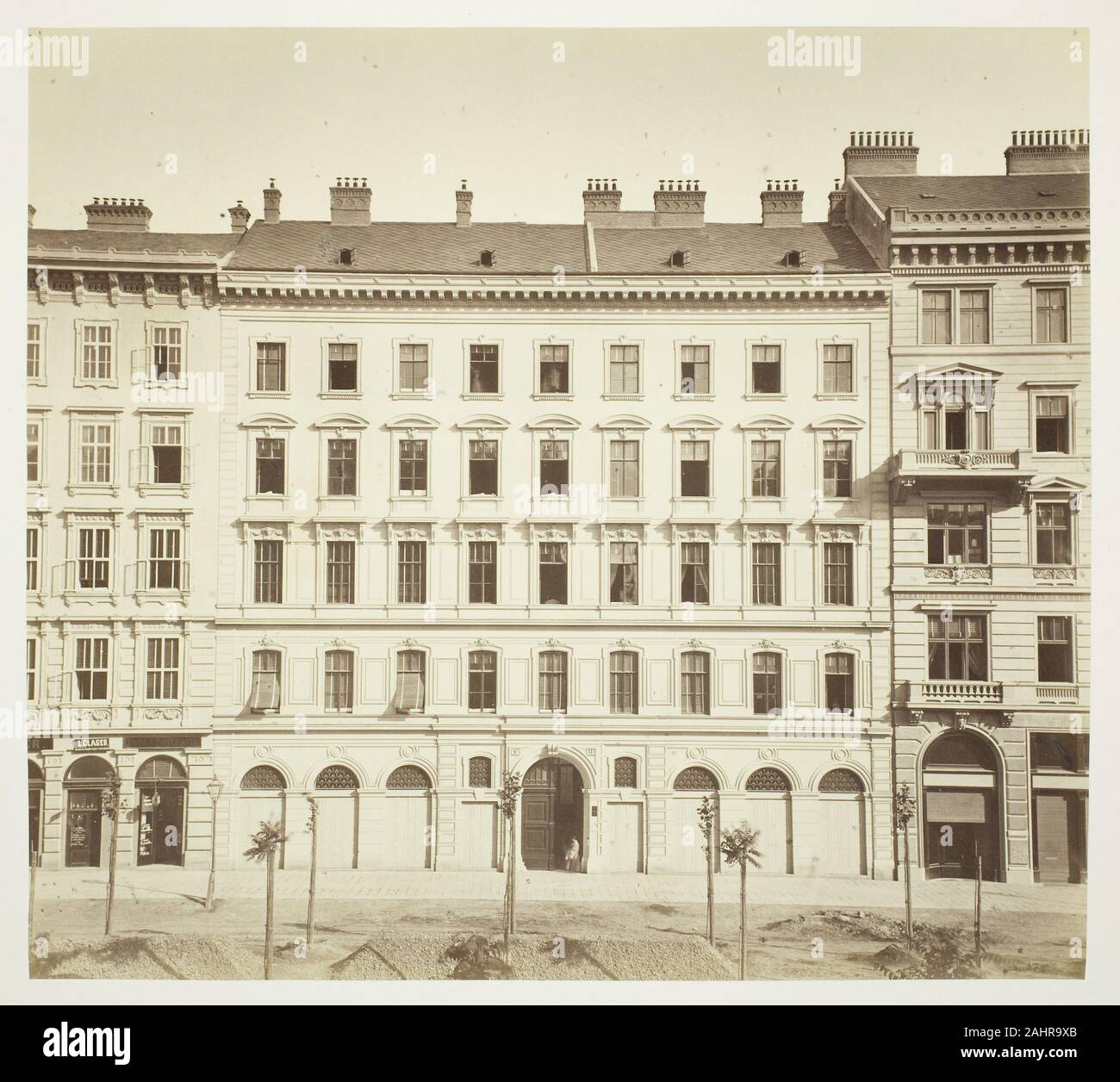 Anonimo. Kärnthner-Ring n. 13, Zinshaus des Herrn J. Montandon. 1860-1869. Austria. Albume stampare Foto Stock