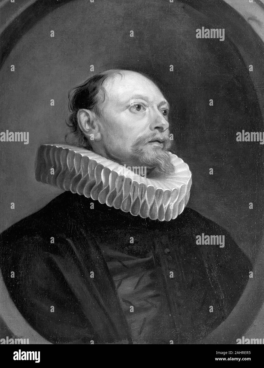Anthony van Dyck. Uomo con un collarino. 1600-1699. Le Fiandre. Olio su tela Foto Stock