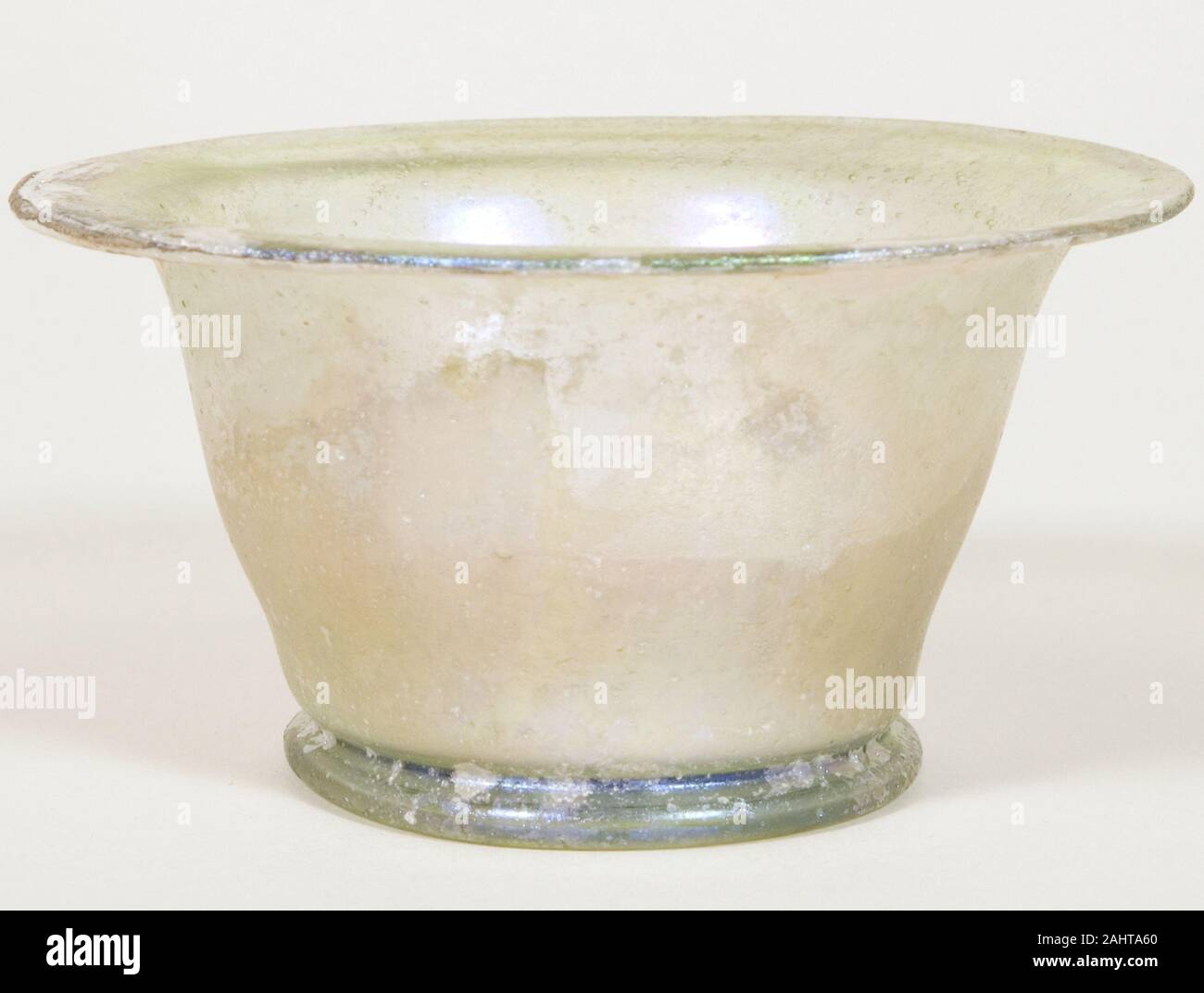 Antico romano. Ciotola. 1 Annuncio-100 DC. La Siria. Il vetro Foto Stock