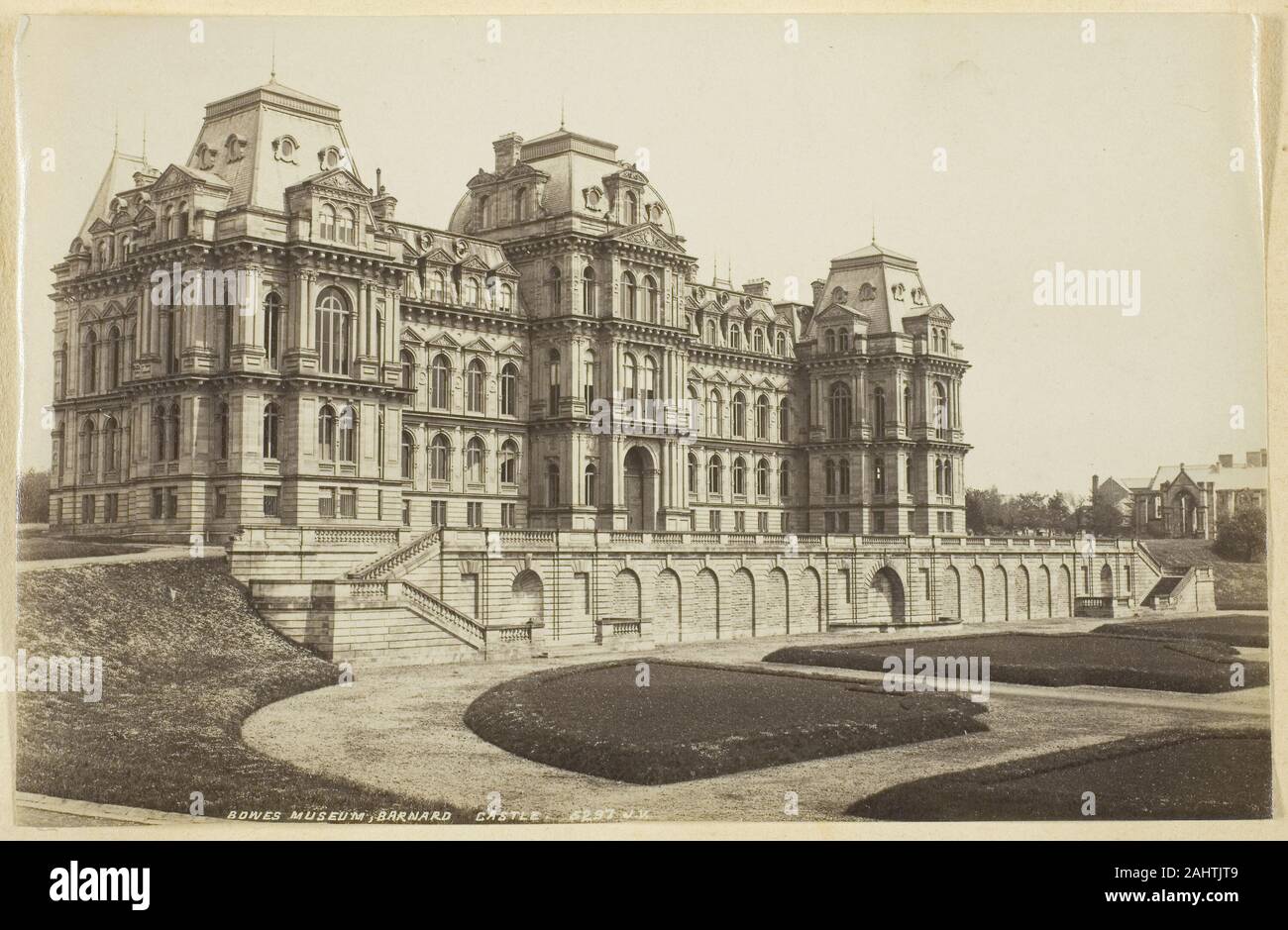 James Valentine. Bowes Museum, Barnard Castle. 1850-1880. La Scozia. Albume stampare Foto Stock