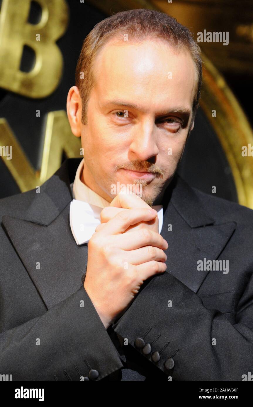 Derren Brown. Photocall per "enigma", Adelphi Theatre, Londra. Regno Unito Foto Stock