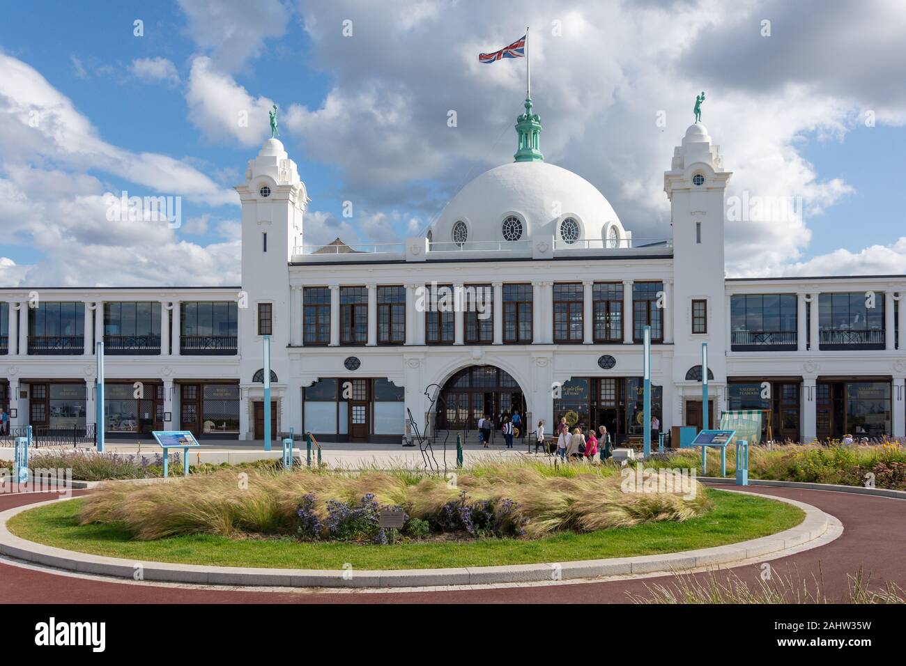 L'ingresso alla città Spagnola, Whitley Bay, Tyne and Wear, England, Regno Unito Foto Stock