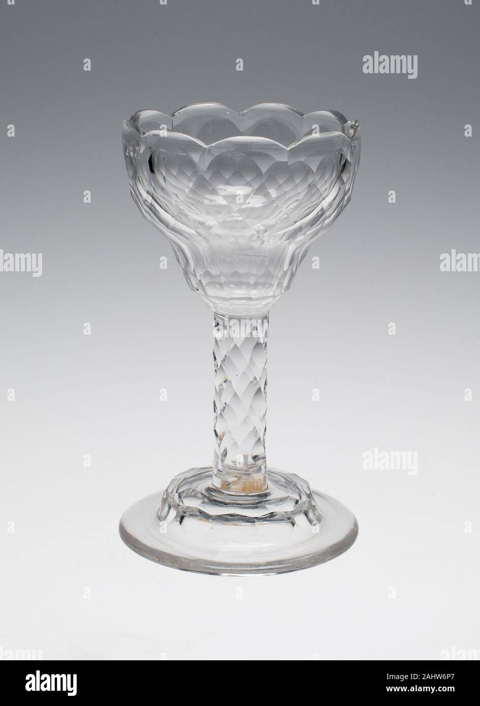 Syllabub. 1735-1745. In Inghilterra. Il vetro Foto Stock