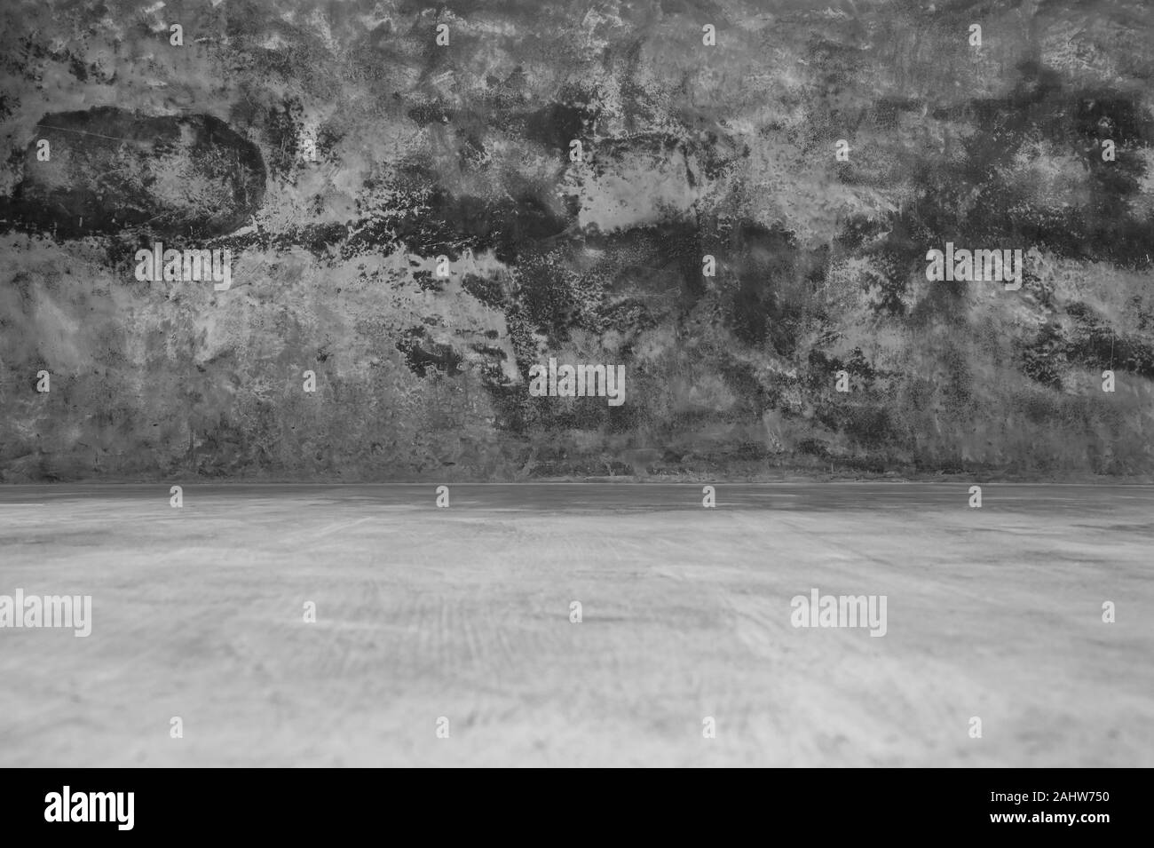 Il vecchio grunge ruvida grigio scuro muro di cemento pavimento sfondo texture Foto Stock