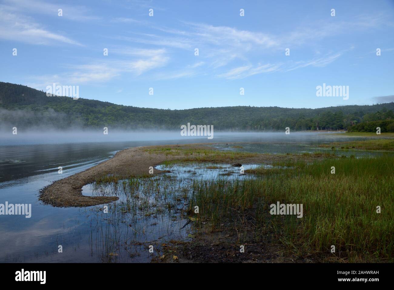 Lago Nahmakanta, Nahmakanta pubblico terra riservata, Piscataquis County, Maine, Stati Uniti d'America Foto Stock