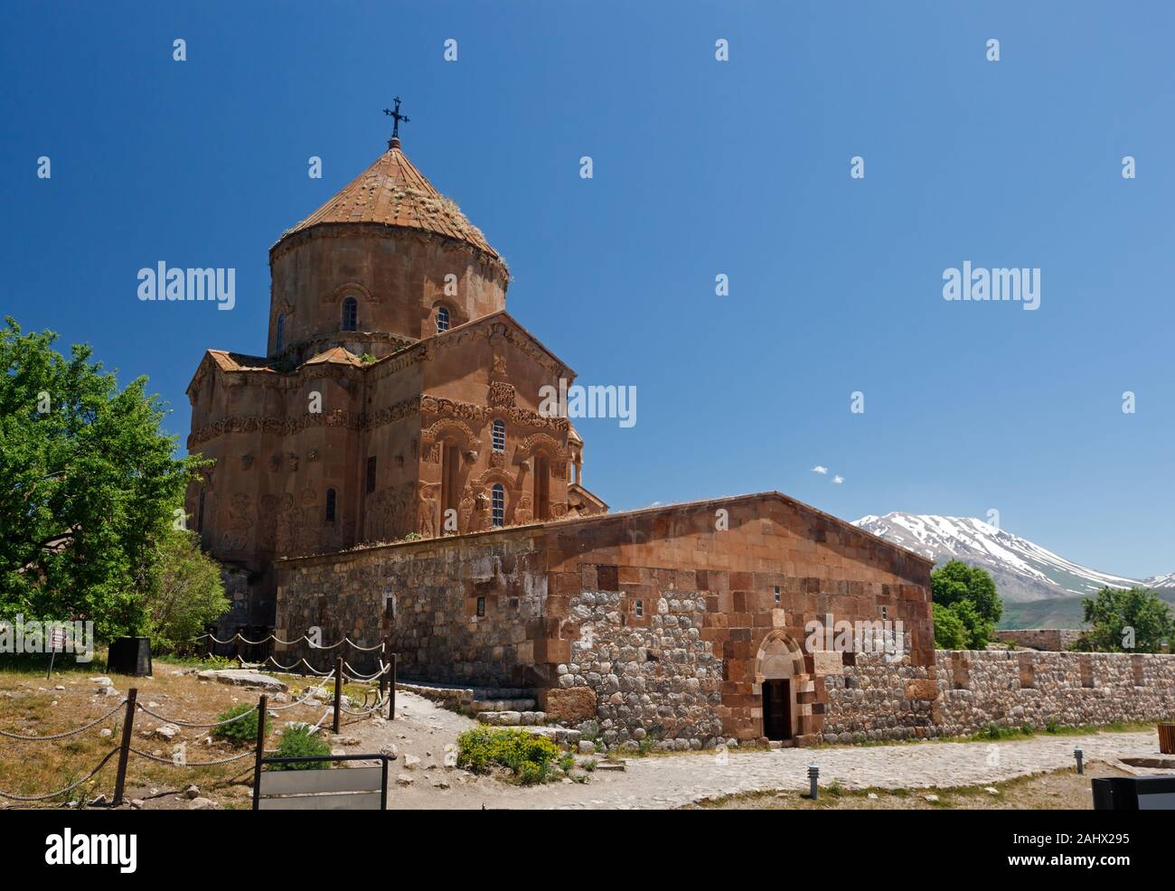 Isola di Akdamar Foto Stock