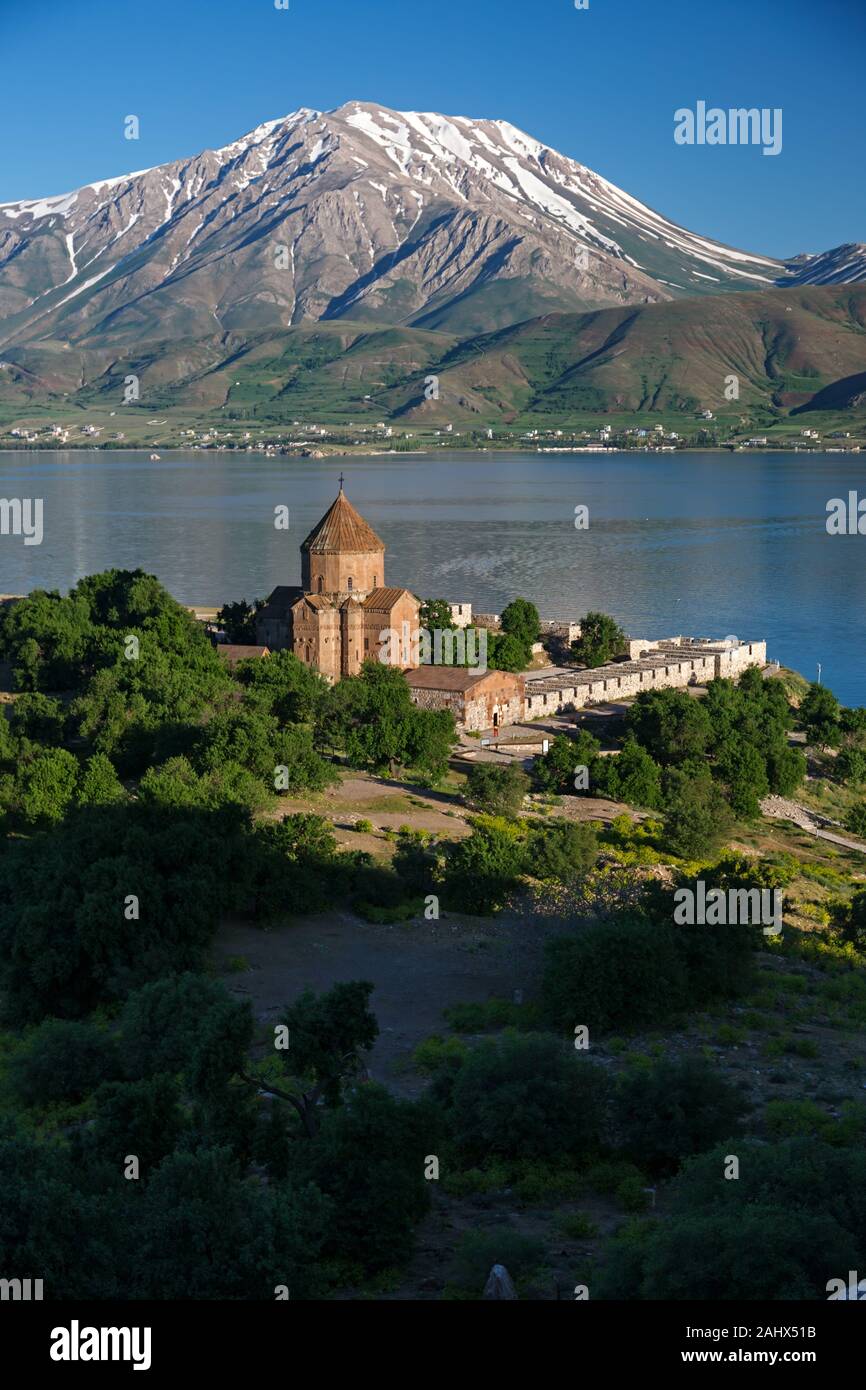 Isola di Akdamar Foto Stock