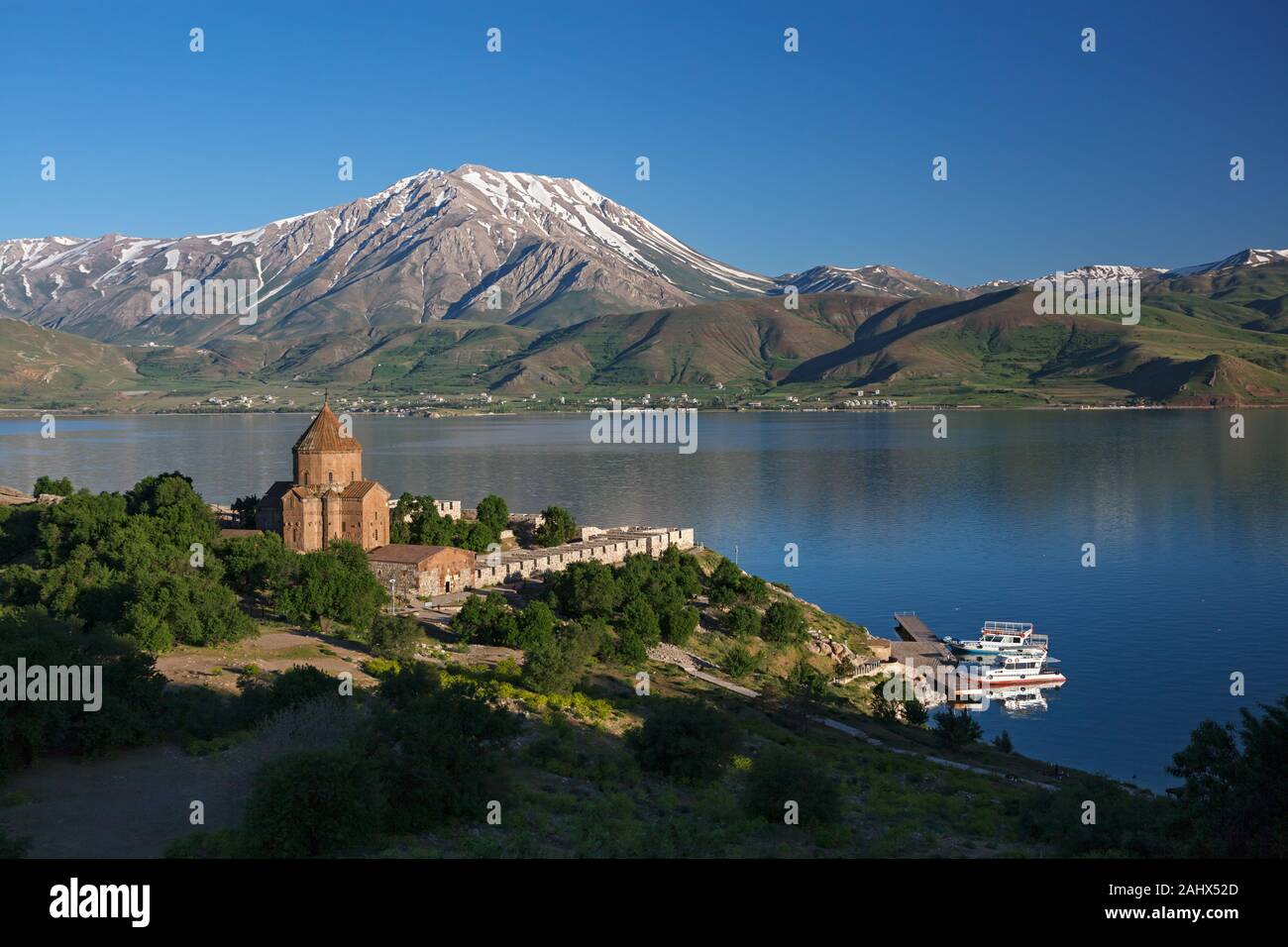 Isola di Akdamar Foto Stock