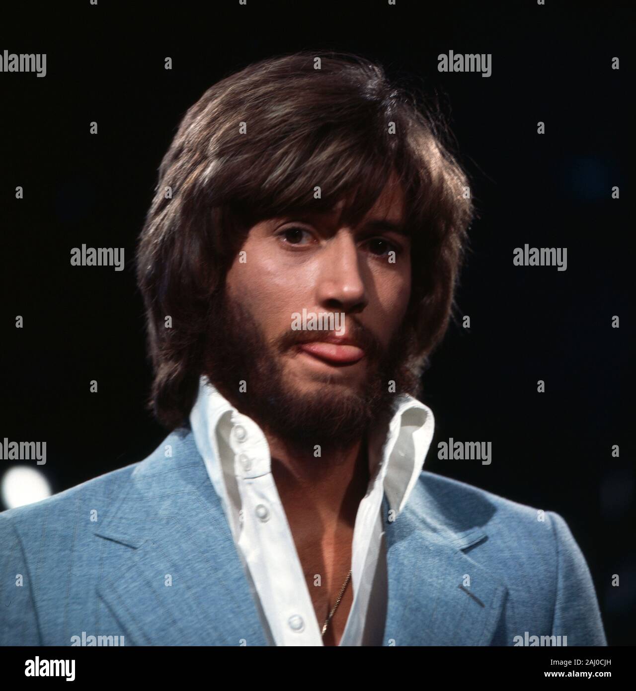 4-3-2-1 caldo e dolce, Musiksendung, Deutschland 1970, Gaststar: Barry Gibb Foto Stock