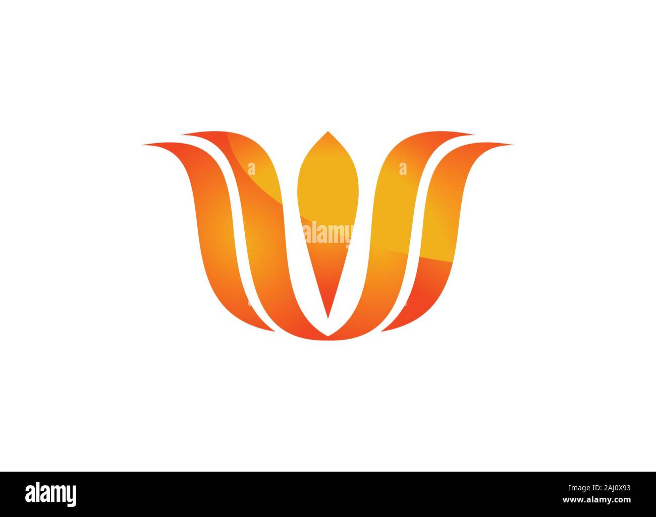 Il logo di fiamma design. Icona di fuoco, industria petrolifera e del gas simbolo Illustrazione Vettoriale
