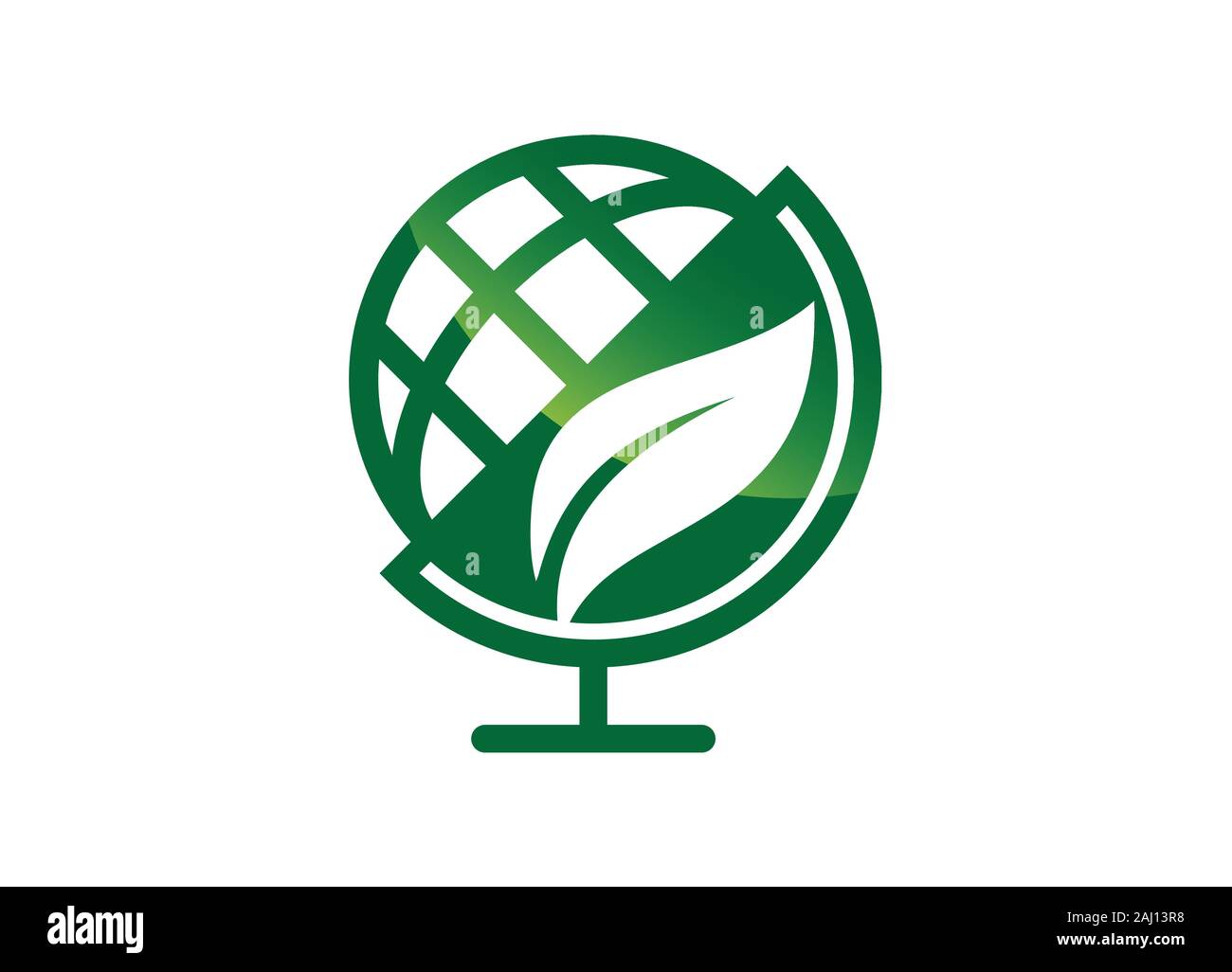 Globo Modello di Logo per una comunicazione Business Design Illustrazione Illustrazione Vettoriale