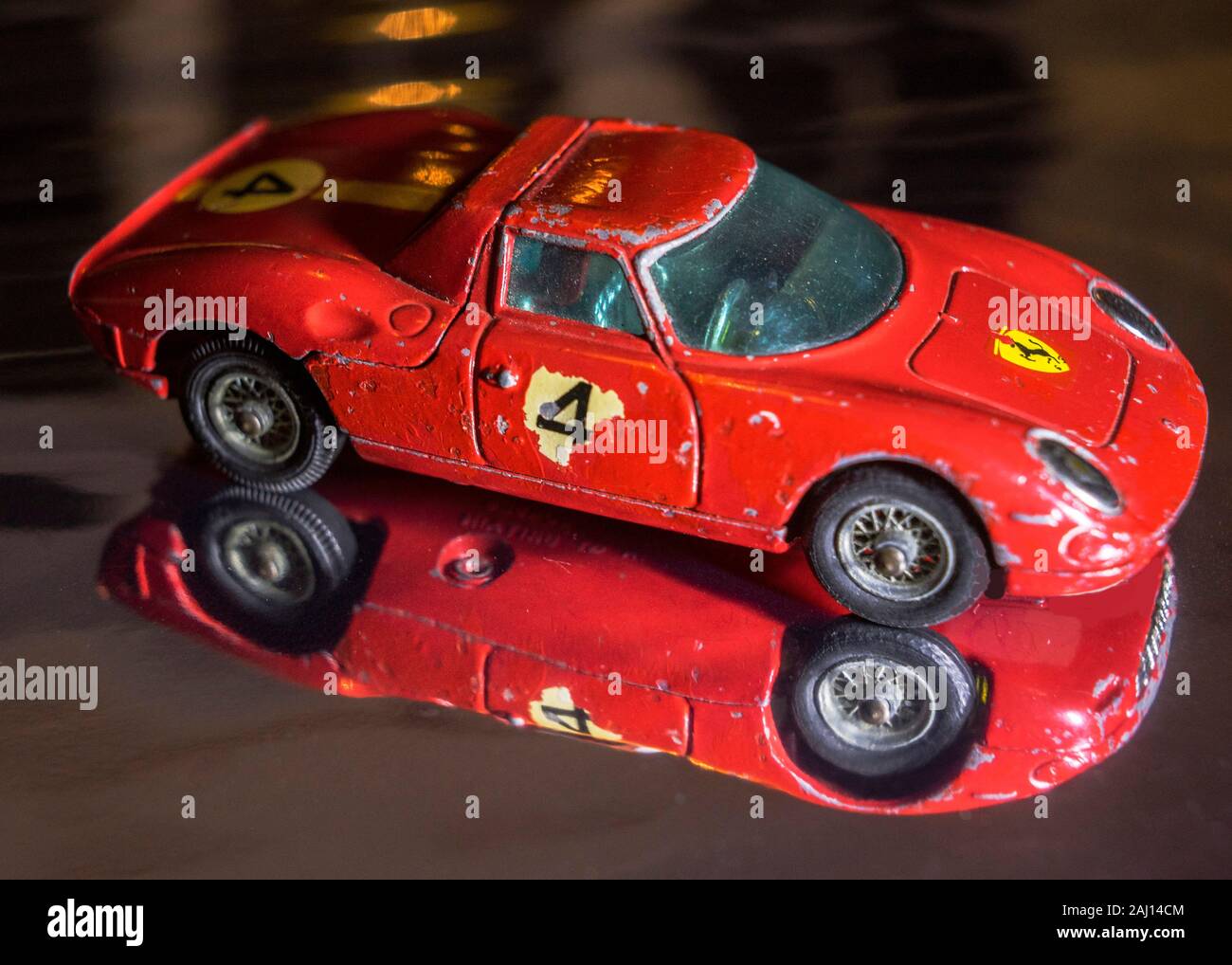 Un sessanta Corgi Toys Ferrari 'Berlinetta' 250 Le Mans Racing Car. Foto Stock