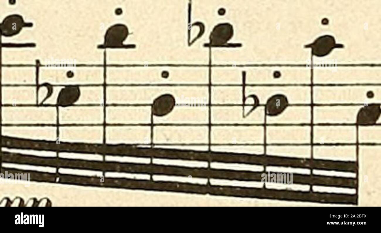 Eine florentinische Tragödie : Oper in einem Aufzug, Op 16 . ) Ho bJi^r^^yr^ &gt;i i) ii^^=f^ B. :^ ^ bebt sei-ne canto, Fl.FUtterz. [&Gt;.Br.. die wei   ßer als Pap.pel. blät. ter in des Len.zes k 5E^ &1 ^ Jt?^ 5)^ i 1 ) IZS Etwas flüchtiger. bt p i p p p p p p f ^p I ^ ^m B. :^= ^ Stür.gli uomini, und schäumend sprudelt Wort.ge.stam.mel ihm, wie Foto Stock