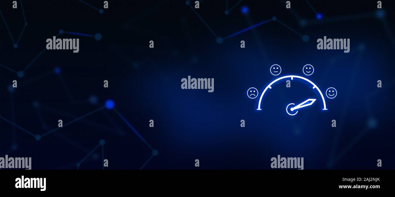 Prestazioni, ricerche di mercato, big data del mercato azionario, soddisfazione dei clienti Foto Stock