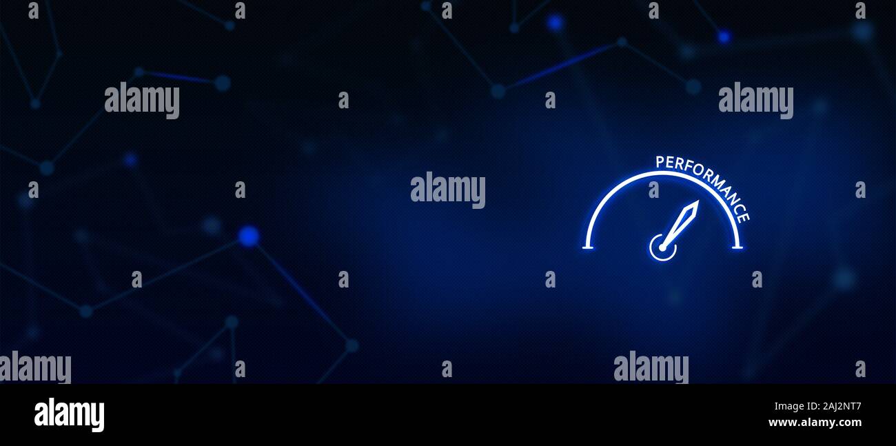 Prestazioni, ricerche di mercato, big data del mercato azionario, soddisfazione dei clienti Foto Stock