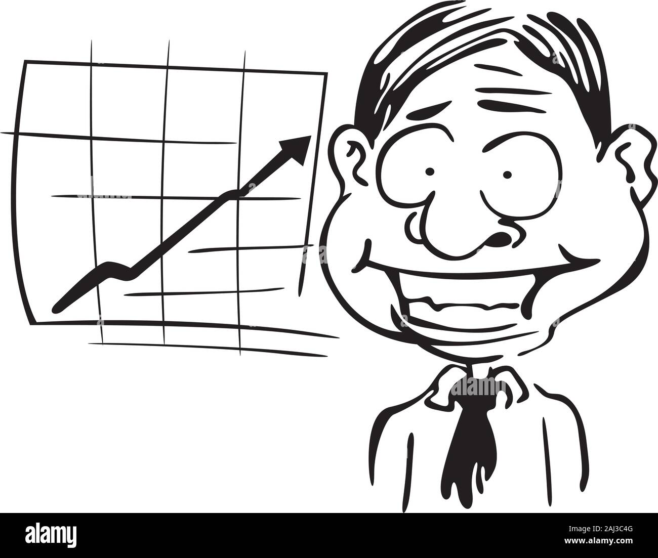 Bull economia di mercato stock exchange Illustrazione Vettoriale