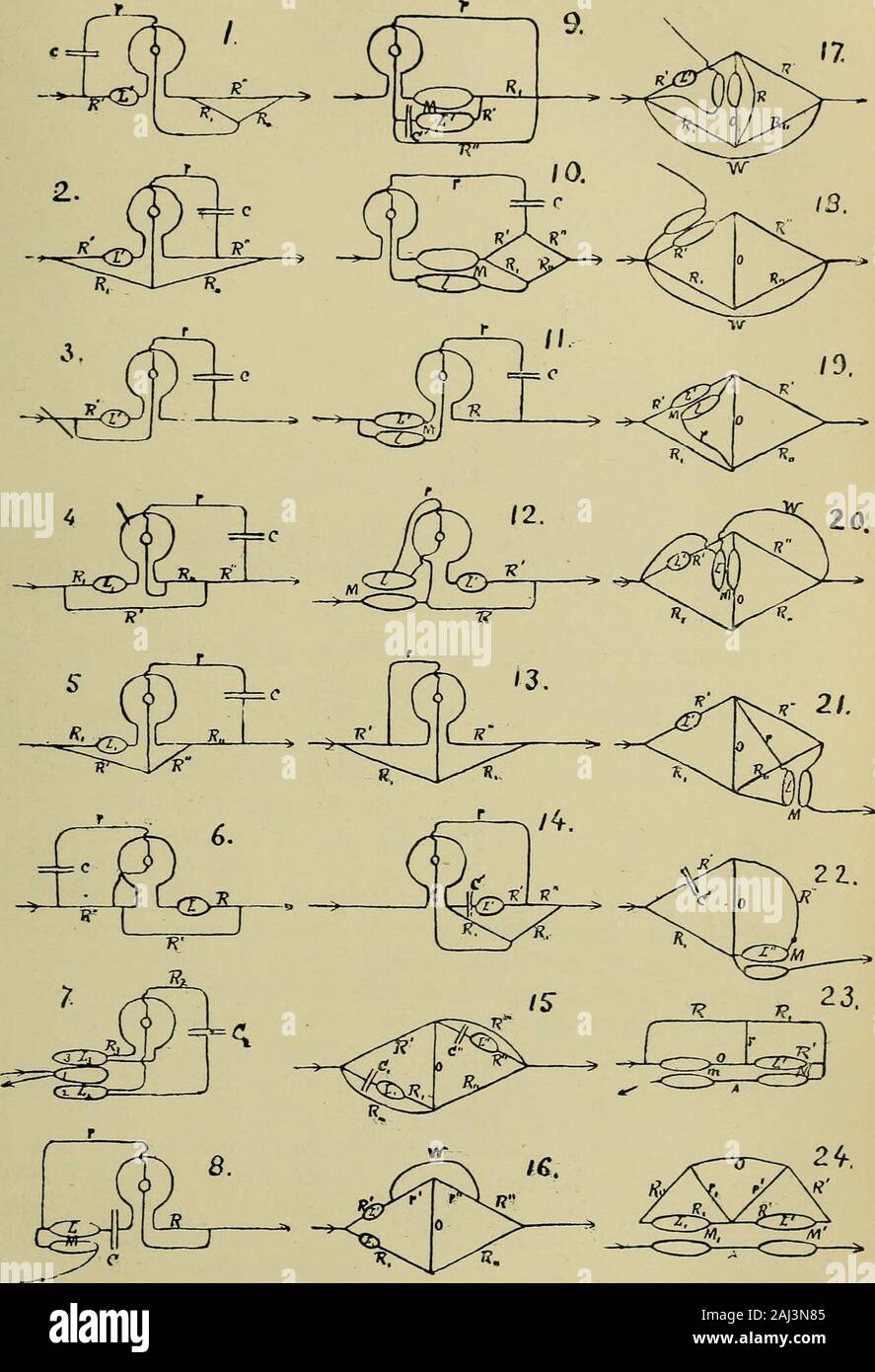 Di Londra, Edimburgo e Dublino rivista filosofico e ufficiale della scienza . Phil. Mag. S. 5. Vol. 45. PI. XIX.. THELONDON, Edimburgo e Dublino rivista filosofico e ufficiale della scienza. [Quinta serie.] FEBRUAR Y 1898. XIII. Le proprietà elettriche dei nuovi preparati gas,da John S. Townsend, M.A., Laboratorio Cavendish,Cambridge *. 1. TIHHE esperimenti che sono descritti in questo modulo paperJL una continuazione a quelli che hanno alreadybeen pubblicata negli Atti della Cambridge Philo-sophical Society, vol. ix. pt. v. È stato mostrato che thegases dato off mediante elettrolisi Foto Stock