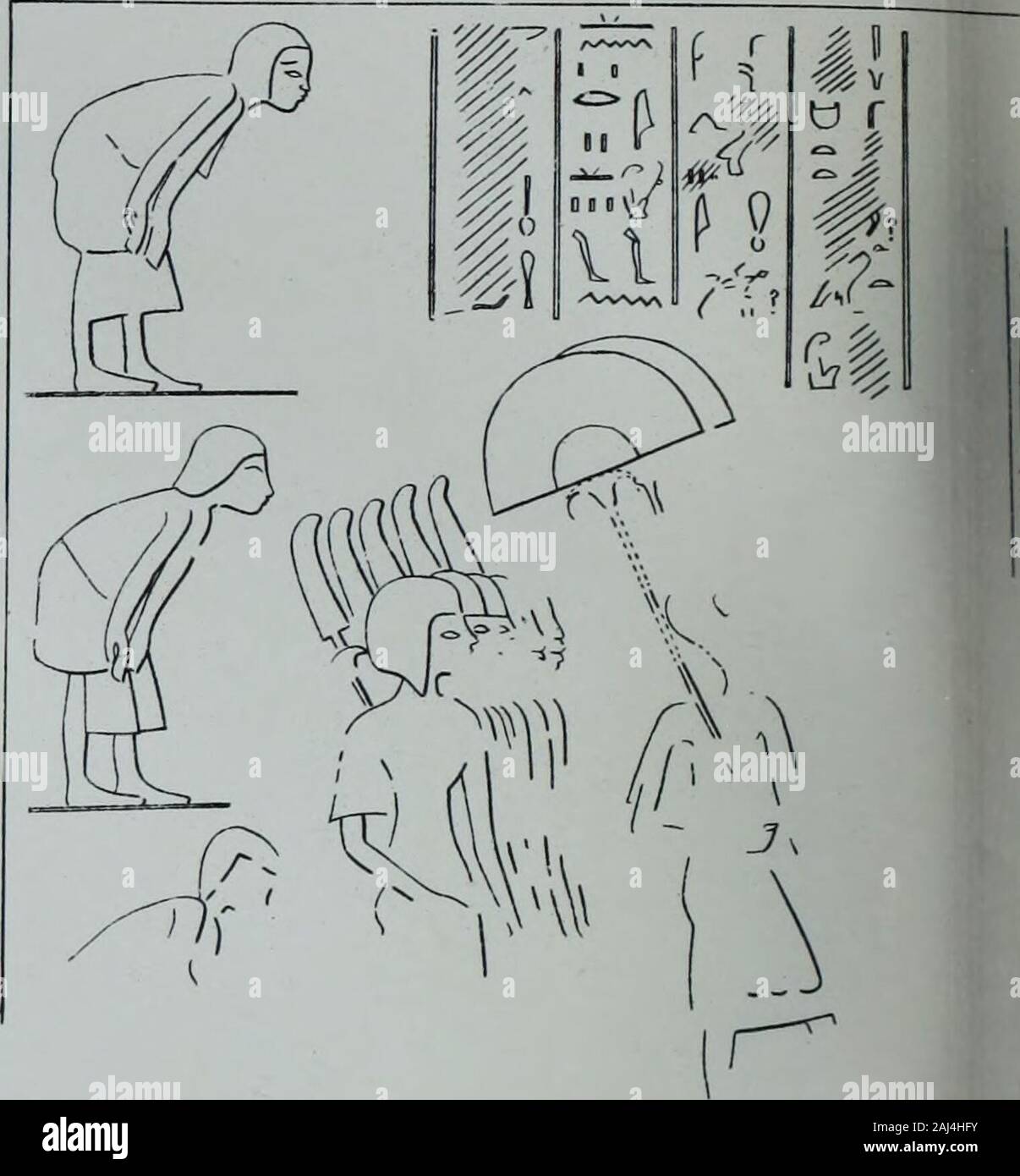 Sondaggio archeologico di Egitto memoir . Scala 1 stipite sinistro. Spessore del sud. Stipite destro el Amarna V. TOMBA DI M/ 8^ v I KSs£t + -) v! 2- T(aQ. Scala architrave J-N. Fine. ^s^- ©i; l" ^/ frafr separate * graffiti. Foto Stock