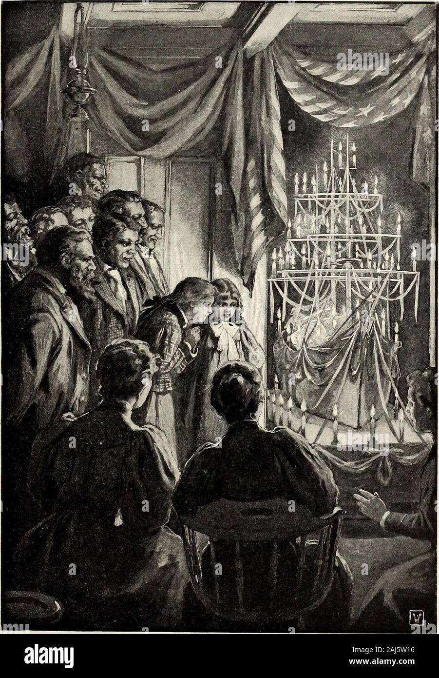 St Nicholas [numero] . , E potrebbero dedicare tempo alltheir alle loro preparazioni. Vi wasmuch andando avanti e indietro tra le navi; fre-successivamente conferenze con il boatswain e withChips, navi carpenter, chi era calledinto consultazioni da cui egli è venuto con l'estero sorriso sul suo volto; e lui e la barca-swain era occupato con qualche misteriosa workdown sotto,- lavoro che potrebbe non essere donewithout frequenti visite di Dolly e Jessie,e molto ridacchiando da parte dei due oldsailors. Poi ci sono state le visite al Mazinkavillage, realizzati in Toms carica, quando muchtrading è stato fatto e il g Foto Stock