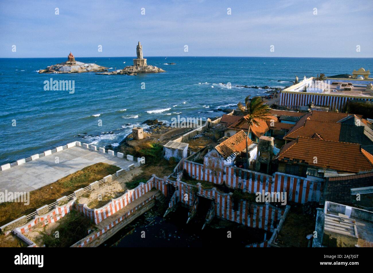 Kanyakumari, la maggior parte punta meridionale dell'India Foto Stock