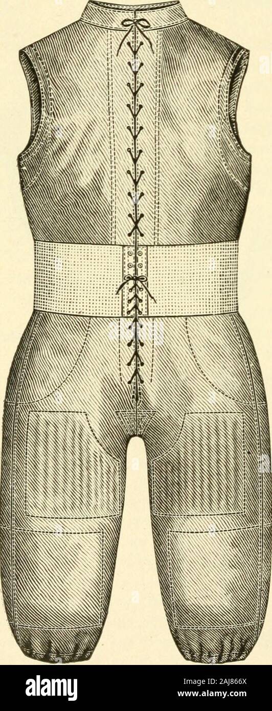 Spalding è come giocare a piede palla; . Oo, andretail per $3.00. I  pantaloni di tela. No. iP, sono realizzati con speciali tela marrone, ben  paddedthroughout e vende per $ 1,50,mentre un