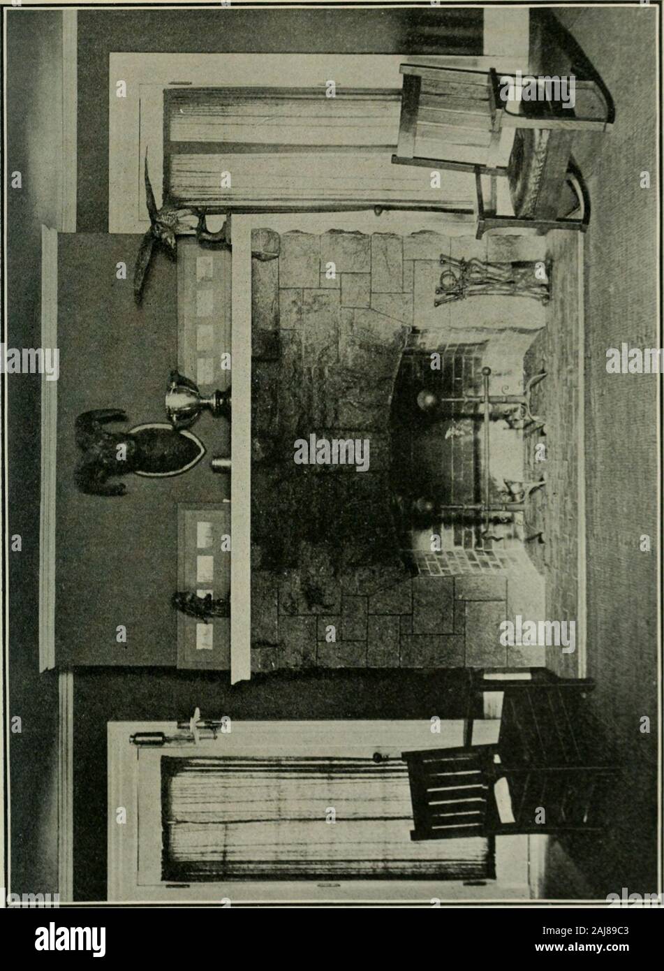 L'artigiano . ilize le sfumature più profonde. Questa domanda non effectthe uso di mobili così tanto come parete di trattamento, poiché l'arredamento è vicino al pavimento e quindi in luce comparativelystrong. In questo breve documento abbiamo en-deavored di delineare alcuni dei principali principi governingthe occupazione del colore in abbellire di interni.it sarà visibile a colpo d'occhio quali opportunità vi ishere per uno studio ulteriore. Le leggi si sovrappongono e sometimesalmost contraddirsi in casi particolari. Henceit è impossibile stabilire molte le regole dure e veloci. Nelle principali principi verrà fo Foto Stock