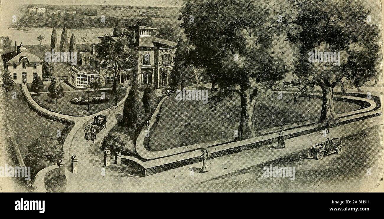 Directory medici di New York, New Jersey e Connecticut . Ufficio a New York City, W. STUART BROWN, 56 West 56th Street. Medico in carica. Mart. e ven., 10 a 12. Telefono, 17 Flushing. Telefono 57 Plaza. Quando la scrittura per gli inserzionisti si prega di citare il medico DirectoryClassified indice per annunci pubblicitari su pagine 22, 23, 24 annunci pubblicitari (sotto licenza di stato) &gt;. GRAND VIEW SANATORIO NORWICH, conn. Per il trattamento di malattie mentali e malattie del sistema nervoso con separato reparto distaccato forAlcoholic e abitudini di farmaco tre diverse case. Edificio principale e due cottage ampiamente separati. Ev Foto Stock