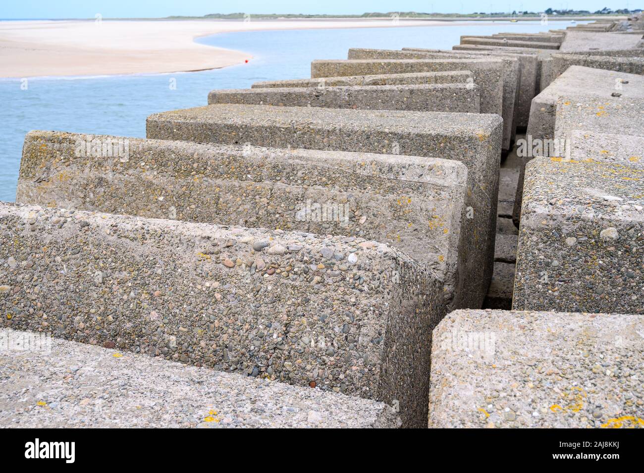 Hodbarrow RSPB riserva naturale, Kirkby in Furness, Cumbria Foto Stock