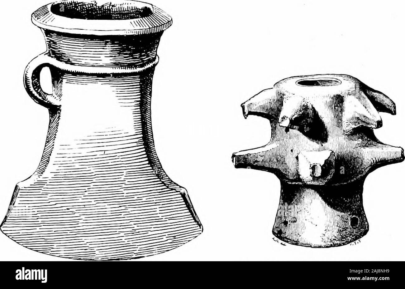 Una guida per l'antichità dell'età del bronzo nel dipartimento della British e antichità medievali . Ft(.4. tl-J.-FLit lelt, C(i. Tipptrary. 78 DESCRIZIONE DEL CASO C 111 m;ui) istanze piastra (viii, UOS. 1-3, 6) vi sono due notchesnear base del hhicle, per cui nessun motivo sufficiente yetIjeen ha dato. Il legno seaLbards allora in uso potrebbe essere affectedby meteo, così tliat il tjlade potrebbe non essere spinto a destra home.qualsiasi rischio di lesioni nel caso che potrebbero essere evitati se il taglio bordi fermati a breve dell'impugnatura. Questa è un altra caratteristica delcarrello Hallstatt spada e giustifica l'att Foto Stock