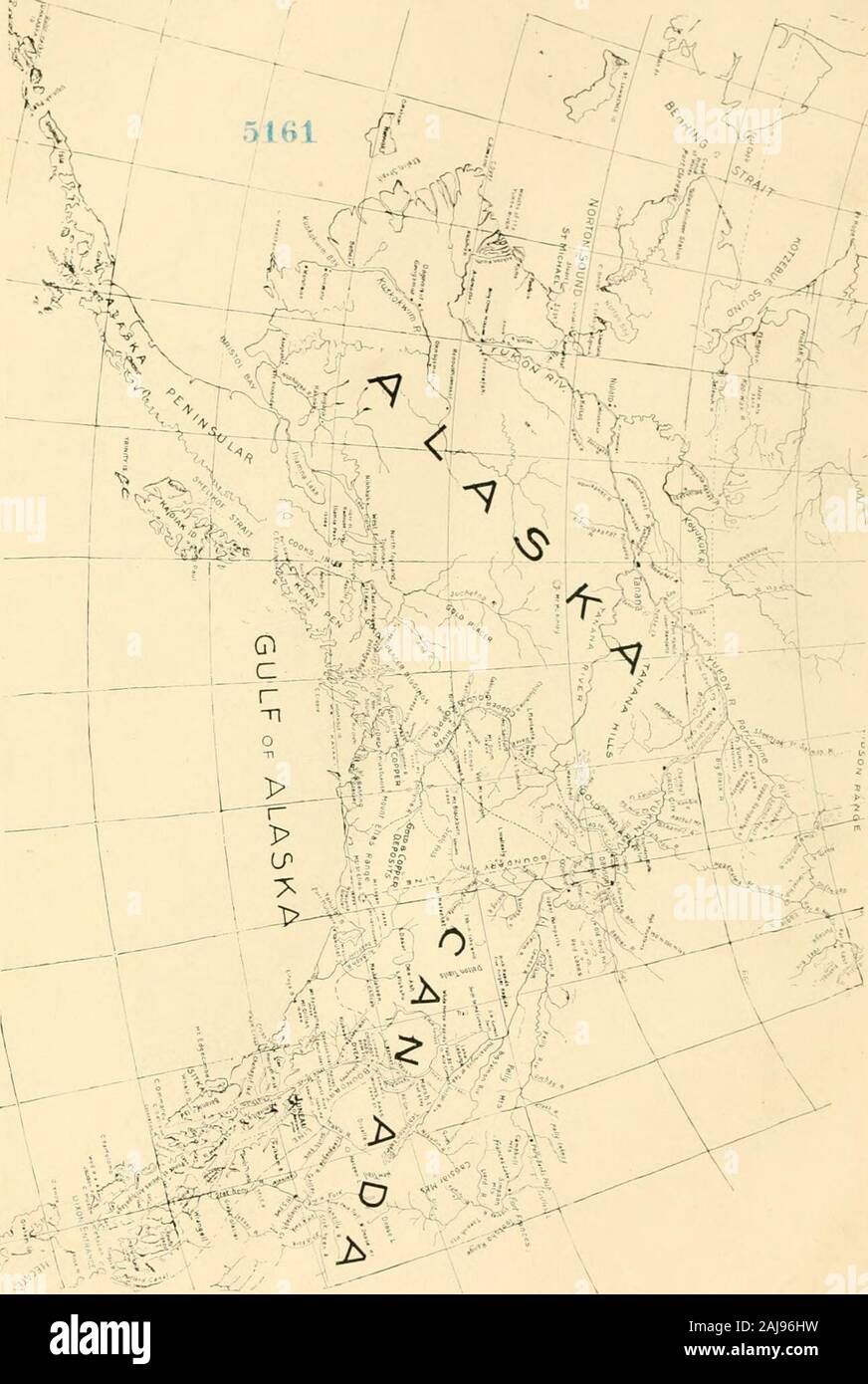 Alaska, le sue acque, il suolo e per la vita; una lezione illustrata . /-/56/6 rc^;,/ l'Arcipelago Alexcindrian .. AM)... Alaskan Peninsula.alaskaitswatersl00benn Foto Stock