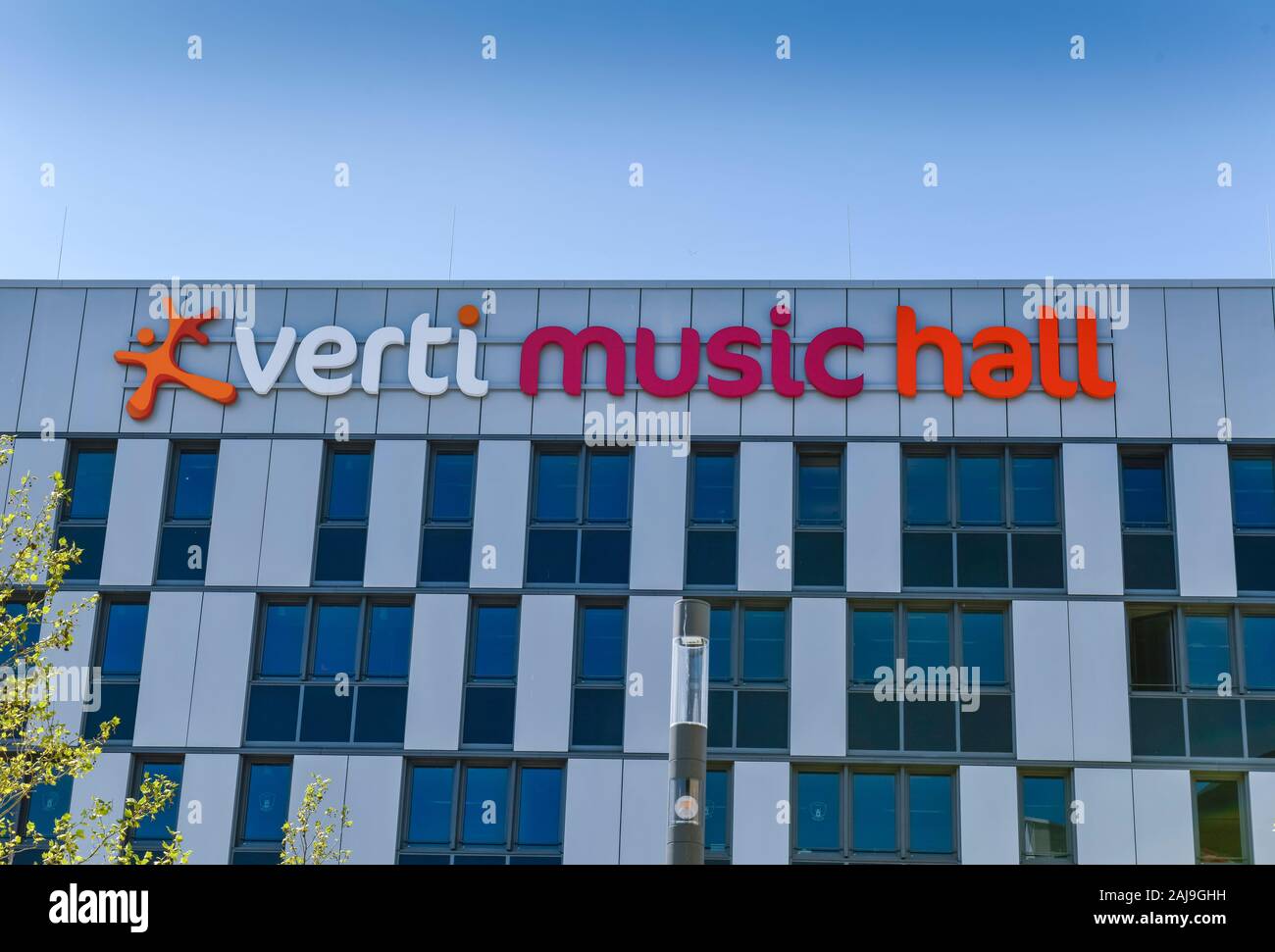 Verti Music Hall, Mercedes-Platz, Friedrichshain di Berlino, Deutschland Foto Stock