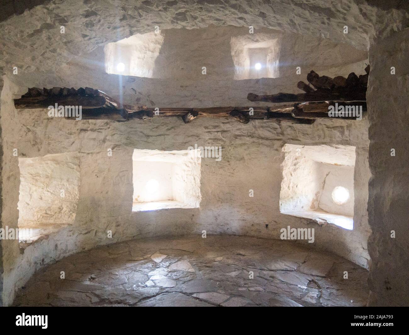 La missione di San Jose, la Regina delle Missioni, San Antonio, Texas Foto Stock