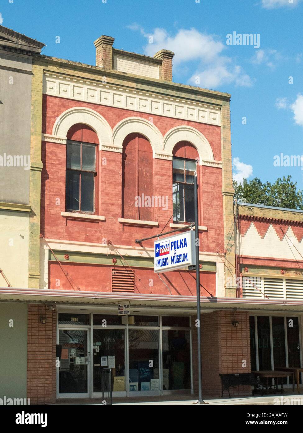 Museo di polka in Schulenburg TX Foto Stock