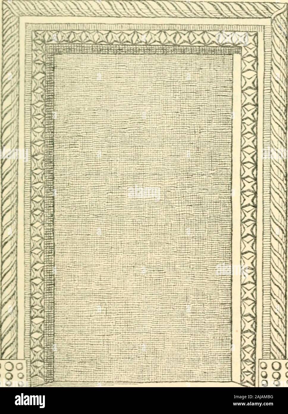 Tours in Scozia 1747, 1750, 1760 . Porta alla Mansion House Irwin.- a Sir John Cunningham. Kilmarnock è situato su un fronte di massa in corrispondenza della confluenza di due fiumi. Vi è un tolerablesquare, ma tlie le strade sono strette e le case dal tetto di paglia,sebbene adornate con cornici in pietra come in molte altre parti.Tiiey hanno due buone chiese, che sul sito della ParishCliurch nonché tlie altri essendo nuovo l)uilt. Essi hanno un ^ Caprington. * L'arco è segmentale, non circolari. Ill INE, KILIMAUNOCK. 59 o^real manifattura di tappeti, tessuti Scotch cofani, serges,shaloons, strette doaths, un Foto Stock