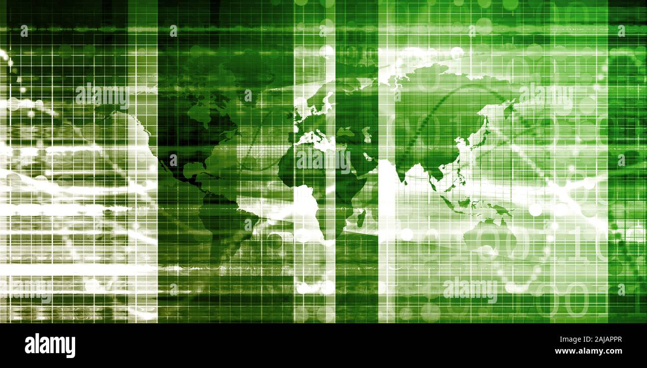 Global Medical Network per le soluzioni di tecnologia di arte Foto Stock