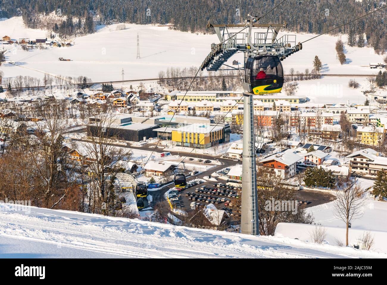 Schladming Dachstein / Stiria Austria - 01 20 2019 Foto Stock