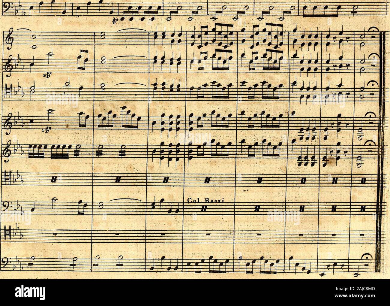 Primizie di canto fermo . Hi&GT;irr J £ m Ut l ÉÉ 4 ad E & ite raassis te ra assis te ra. 163. L.6.M 322 S TTE E; DE T H EATR E , -3^ ESP CE E :; S T Y LE T R A &LT;ì 1 Q U E . Largo Air de soprano par M^picciiiu Foto Stock