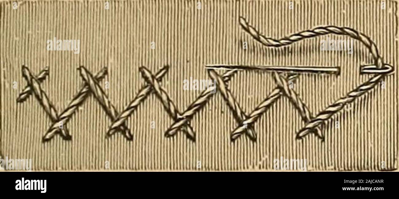 Smocking, maglie di fantasia e punto croce e darned net progetta . il led  indiscrimnately da due nomi-cat-stitch e a lisca di pesce. La foto mostra  come il lavoro procede da sinistra