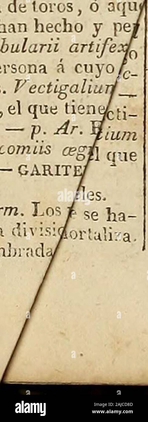 Diccionario de la lengua castellana . iertos ammende. - En ¡come Mesas de  trucozy villar cada uuo de los trechos de barandilla quehay entre tronera y  tronera , vestidos de ropa su-ficiente