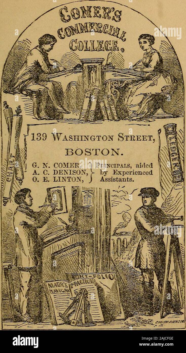 Attrazioni di Boston e dintorni : o, guida per lo straniero . sound un completo materiali assortmentof requisito per l'esecuzione di in modo da soddisfare i più esigenti il gusto o il portamonete mosteconomical. Particolare attenzione viene data alla theprinting di diritto di sbozzati, polizze assicurative, circolari, atti, fustellati commerciale, assegni bancari, Bill capi, avvisi, billette, biglietti di invito, da locandine, Shopbills, §rtsme$st Parage un& J^toro &lt;&rfe ordini sollecitato da qualsiasi parte OP NEWENGLAND. La tempestività e la specialità. La galleria d'Arte si trova al n. 173 Washington Street, quasi oppo-site il Vecchio Sud Foto Stock