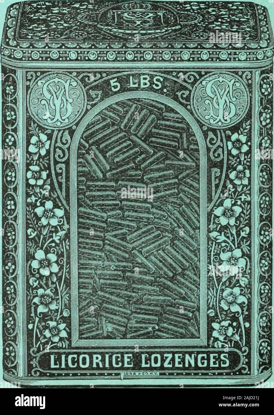 Canadian grocer Gennaio-Giugno 1892 . Il re OFBLiACKINGS. Punta diritta. Hai ordinato la tua offerta o.liquirizia per la caduta e Win-ter scambi ? Se non, poi multiplyyour business questo anno in thisarticle ordinando i giovani &SMYLIES merci e si dis-cover che la migliore liquirizia givesthe migliore soddisfazione e costno sarà più. Tutto questo è di immenstimportance al compratore, il venditore andconsumer, e una scorta di Y. & S.Stick liquirizia con Acme LicoricePellets si rivelerà una benedizione allaround. Provatelo e raccogliere la stessa esperienza che è profitingyour concorrente e il prossimo. Pubblicato settimanalmente-z Foto Stock