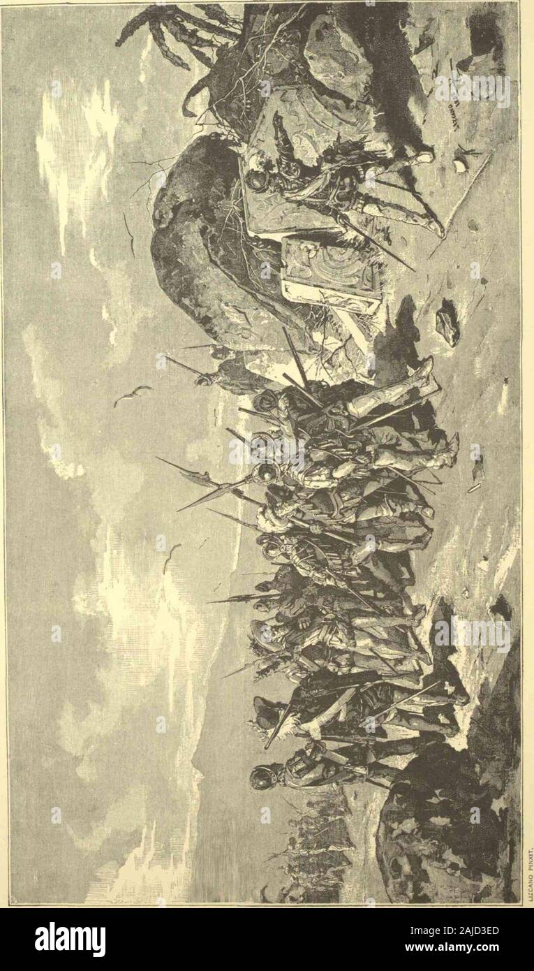 Grandi uomini e donne famose : una serie di penne e matite schizzi di vita di più di 200 dei più importanti personaggi della storia Volume 1 . civiltà ; campi coltivati a mais, cacao, e patate ; manyvillages ; e alla lunghezza di una città di più di due mila case enunciate withstreets e assiepati con abitanti. Tra gli spagnoli enthusiasmprevailed selvatici. Ma esso è stato rapidamente controllati dalle dimostrazioni ostili con cuisono stati soddisfatti, quando hanno tentato di mettere piede sul suolo di Incas.it è stato inutile per fare fronte contro tali numeri contro di loro. Foto Stock