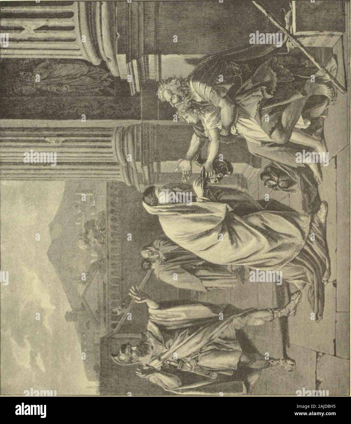 Grandi uomini e donne famose : una serie di penne e matite schizzi di vita di più di 200 dei più importanti personaggi della storia Volume 1 . o z HI UJ (T CO ?D &lt; CO  l UJCQ / CHARLES MARTEL CHARLES MARTEL da Henry G. Hewlett (694-741) Foto Stock