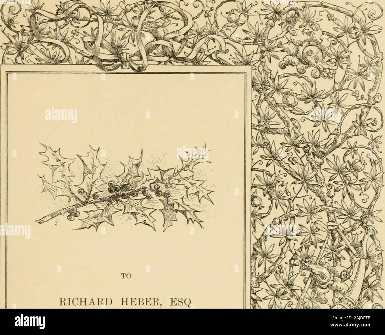 Marmion . CANTO sesto. RICHARD HEBER, ESQ Mertoun House, Christnui^ mucchio su più di legno ! - È il vento freddo , ma lasciarlo fischio come sarà, abbiamo 11 mantengono i nostri auguri di Buon Natale ancora. Ogni epoca ha ritenuto il nuovo nato anno i più forti del tempo di festa per allietare : anche, ancora pagane, il savage Dane a lol più profonda la mead ha fatto scaricare ; alta sulla spiaggia le sue galere drew, feasted e tutto il suo equipaggio pirata ; quindi nella sua bassa e pino-costruito hall, dove le protezioni e assi adorna la parete, hanno mangiato troppo al mezzo vestito steer ; Caroused nei mari del sable birra ; mentre round, in brutale jest, sono stati gettati ^ 232 INT Foto Stock