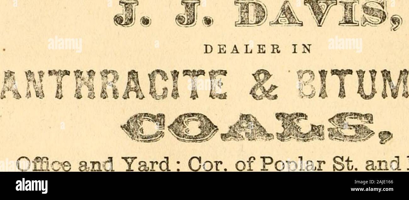 Dizionario geografico e business directory di Crawford County, Pa., per 1874 . 4f- yli^^aivi e isroTioisrs.. e cantiere: Cor di pioppo San e Hailroad, -^^W^Lj^^^lFtJI3 Foto Stock