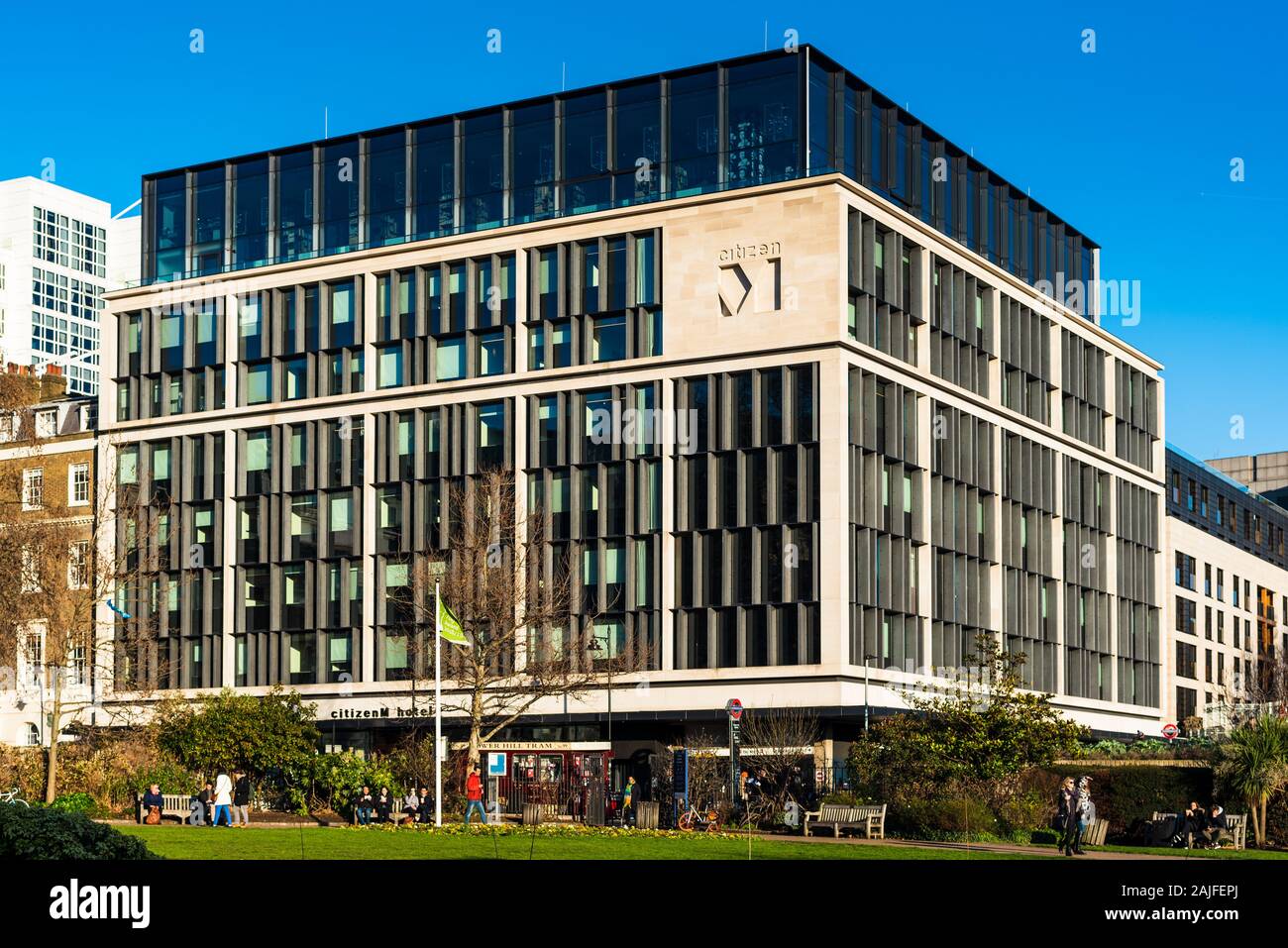 CitizenM Tower of London Hotel. Il cittadino M Hotel a Tower Hill nel centro  di Londra Foto stock - Alamy